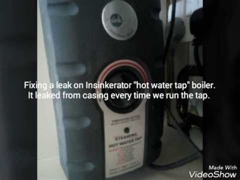 How to Fix an InSinkErator Hot Water Dispenser Leak